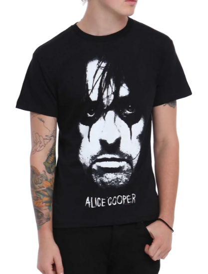 alice cooper face makeup